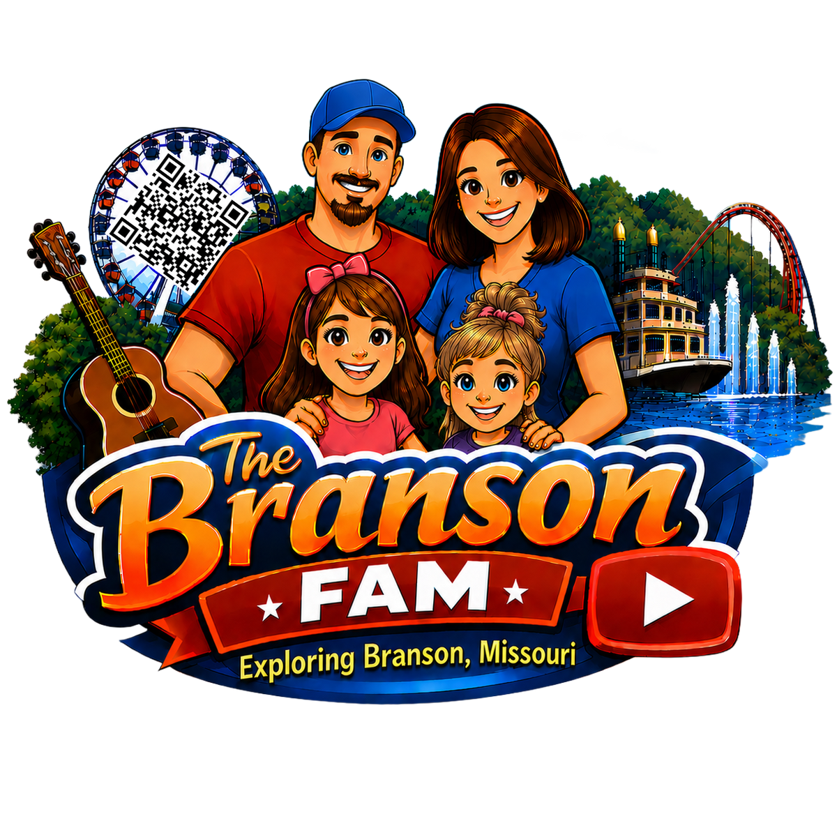 T-Shirt - The Branson Fam Official T-Shirt (Non-Limited)