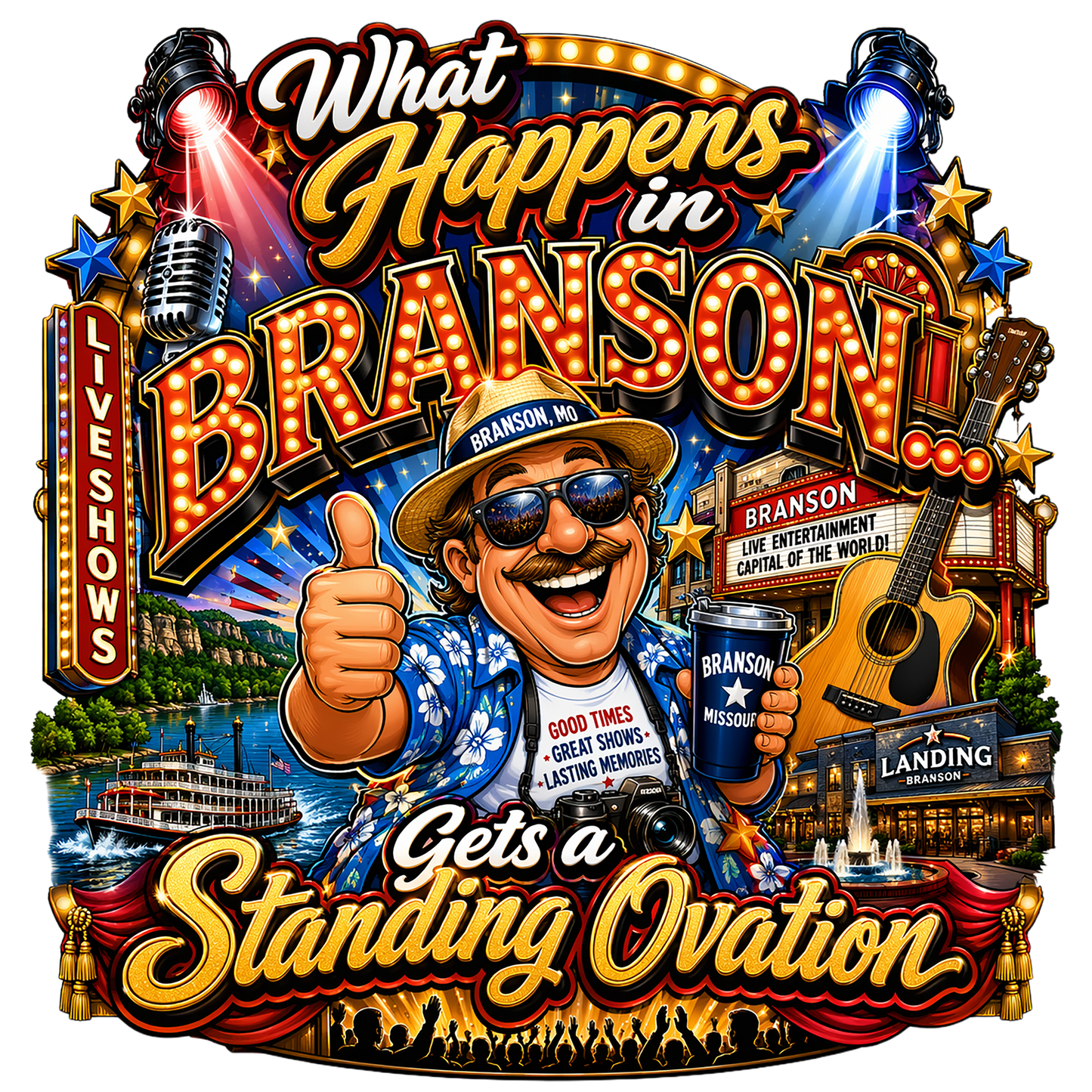T-Shirt - Branson - Standing Ovation