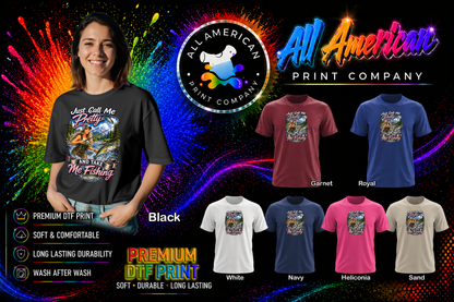 T-Shirt - Fishing - Call Me Pretty