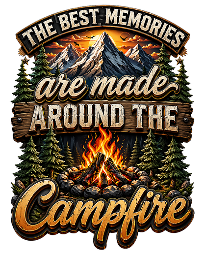 T-Shirt - Camping - Campfire