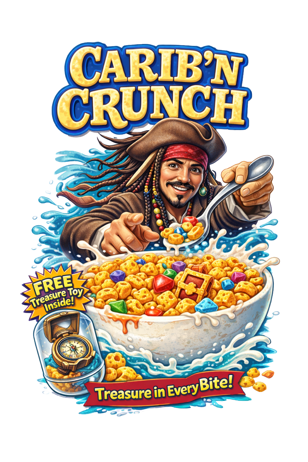 T-Shirt - Carib'n Crunch - Cereal Killers