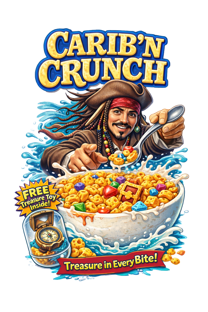 T-Shirt - Carib'n Crunch - Cereal Killer Collection
