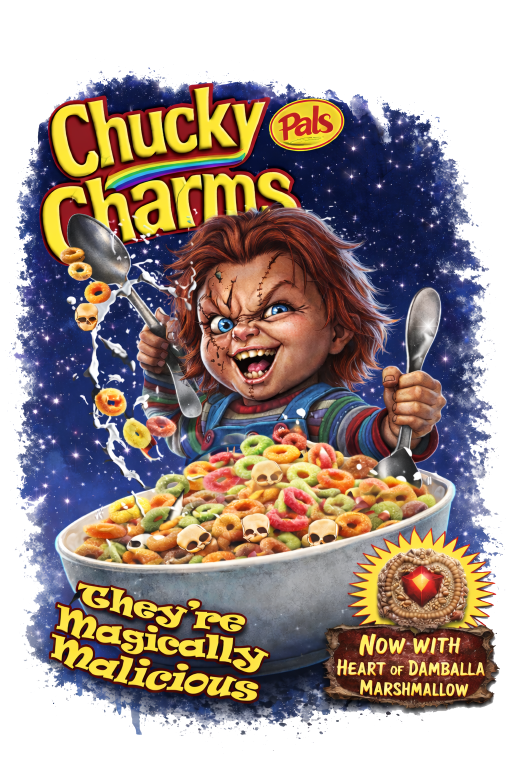 T-Shirt - Chucky Charms - Cereal Killers