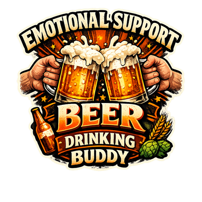T-Shirt - Emotional Support Beer Buddy (v1)