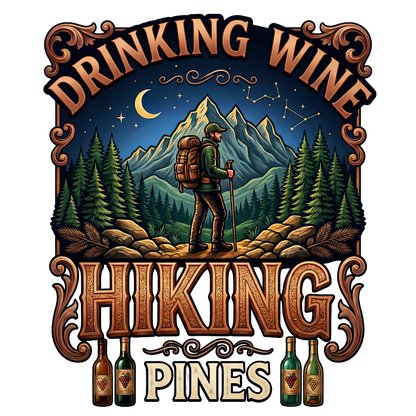 T-Shirt - Camping - Hiking Pines