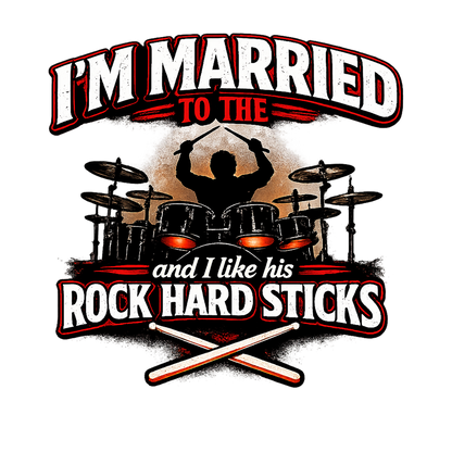 T-Shirt - Married to Drummer (v1)