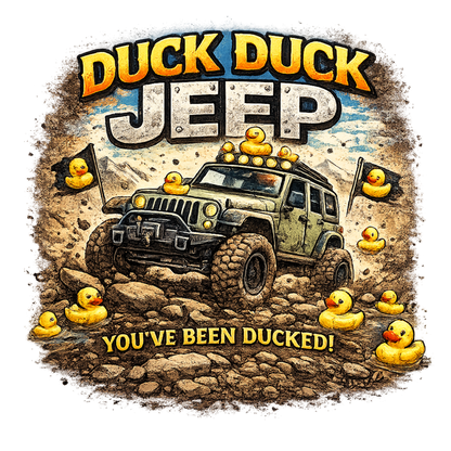T-Shirt - Jeep - You've Been Ducked