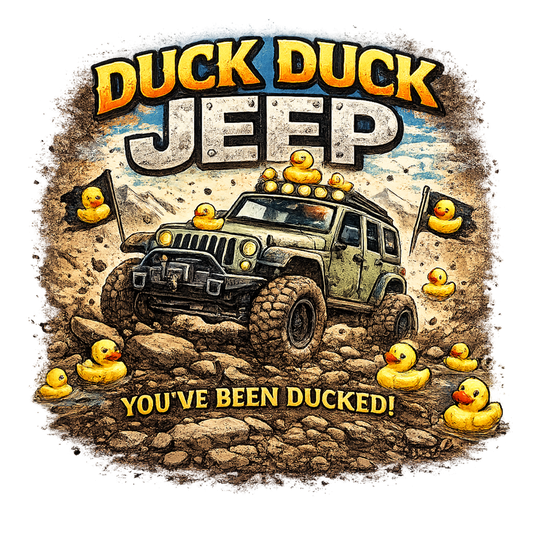 T-Shirt - Jeep - You've Been Ducked