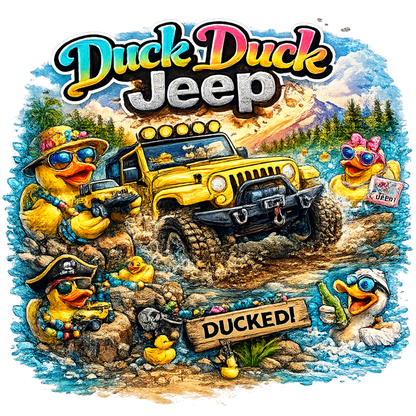 T-Shirt - JEEP - Duck Duck Jeep