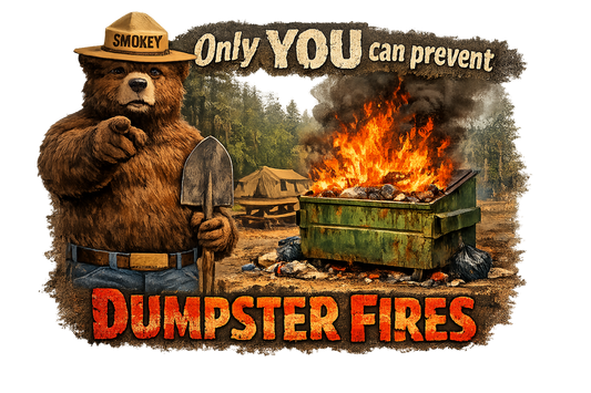 T-Shirt - Prevent Dumpster Fires