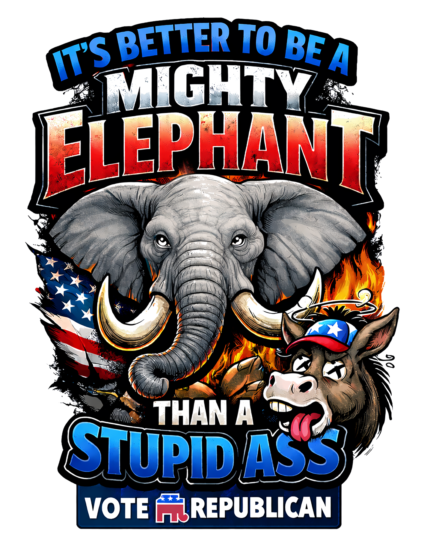 T-Shirt - Mighty Elephant