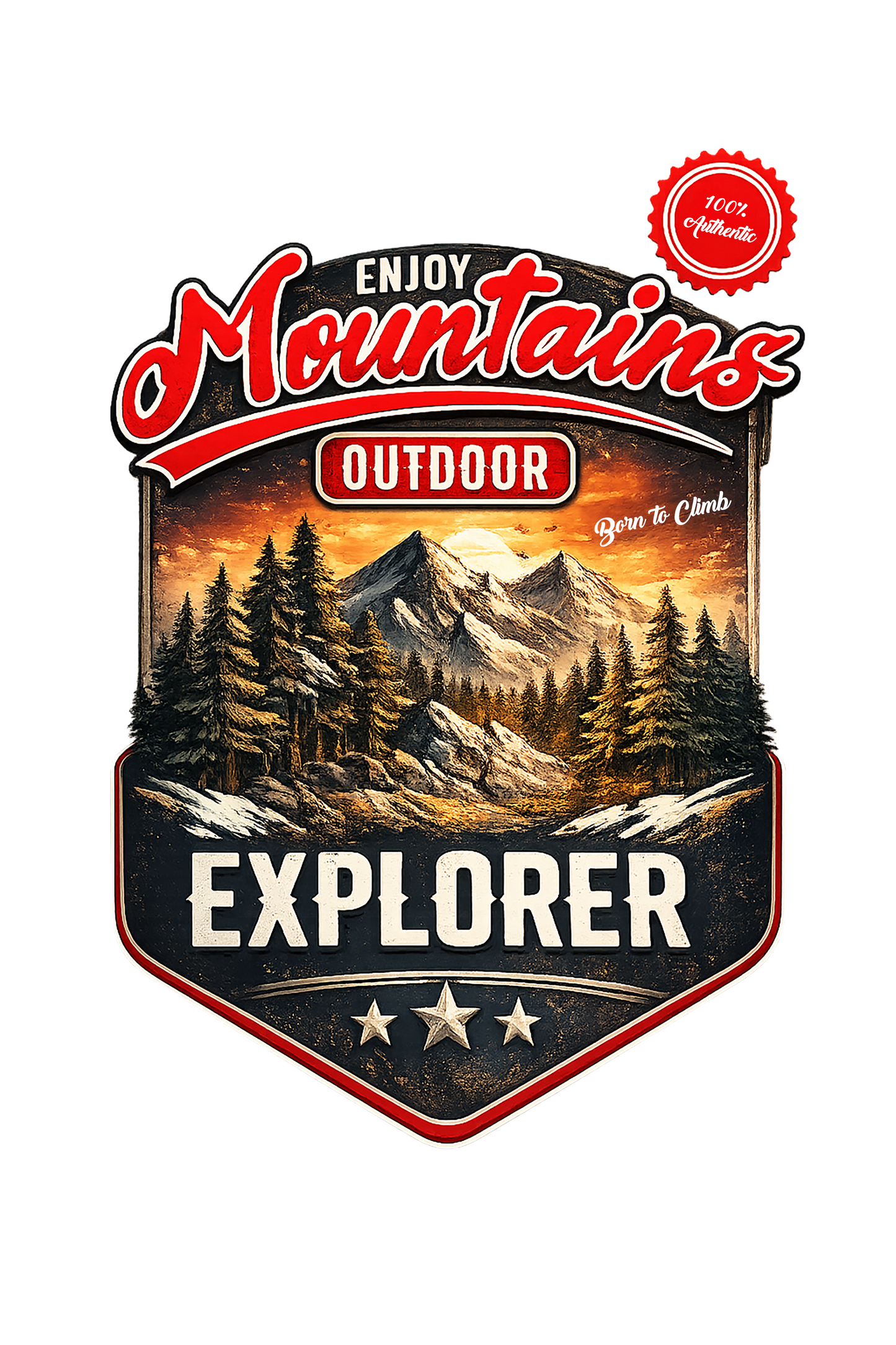 T-Shirt - Camping - Explorer