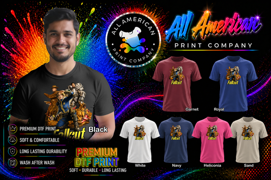 T-Shirt - Fallout - Group Shot