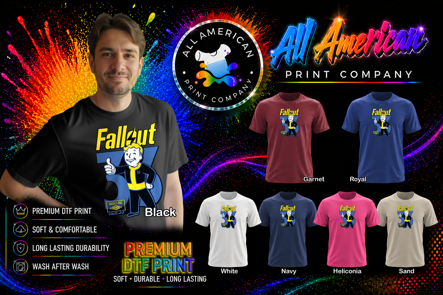 T-Shirt - Fallout - Vault 33