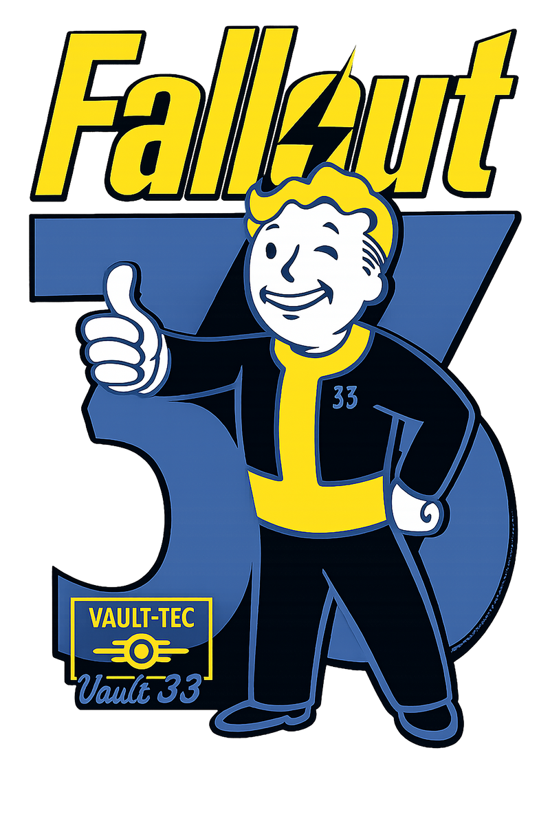 T-Shirt - Fallout - Vault 33