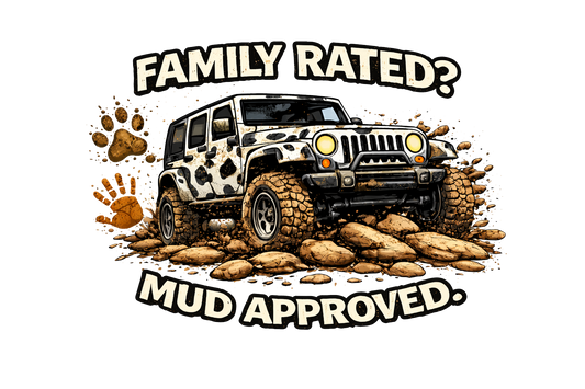T-Shirt - Jeep - Family Rated