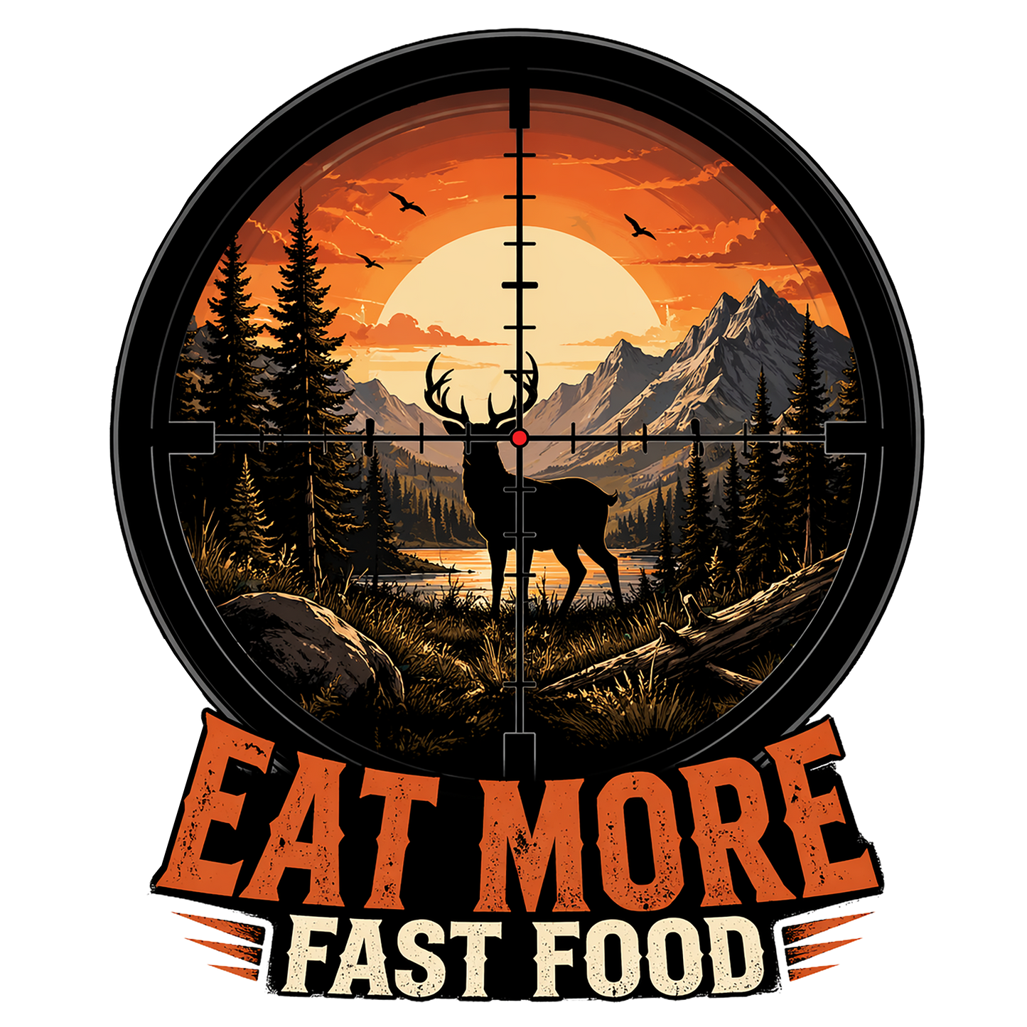 T-Shirt - Hunting - Fast Food