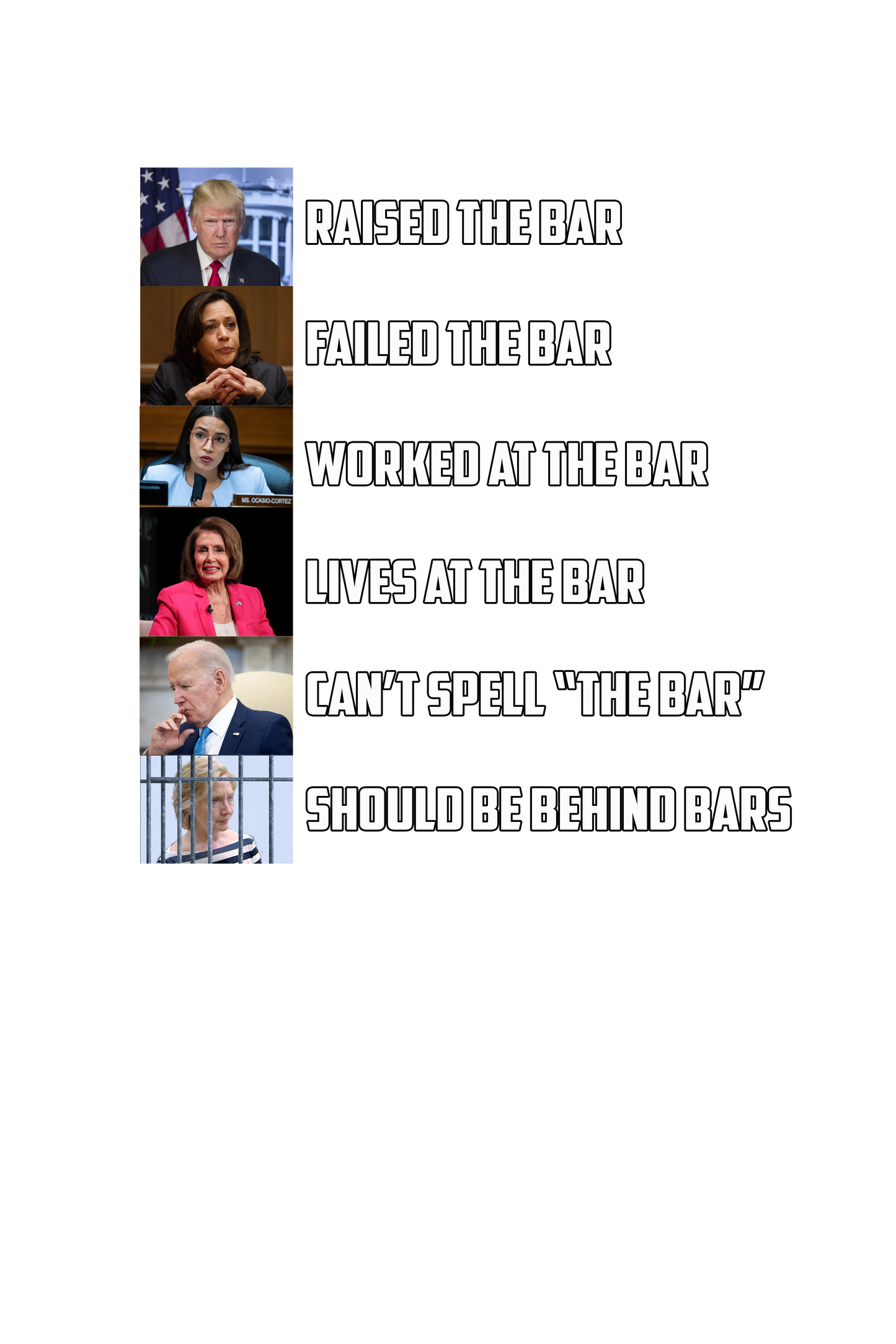 T-Shirt - Trump - The Bar