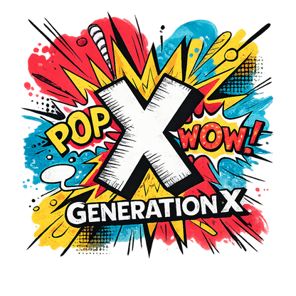T-Shirt - Gen X - Pop Wow