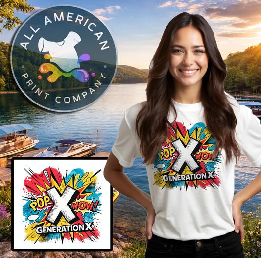 T-Shirt - Gen X Pop Wow