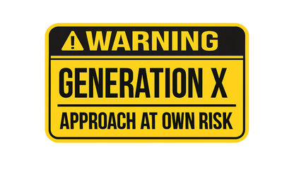 T-Shirt - Gen X - Approach At Risk