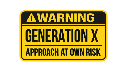 T-Shirt - Gen X Approach at Own Risk