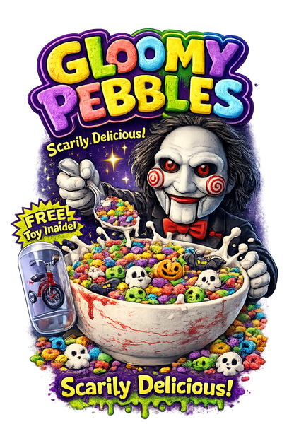 T-Shirt - Gloomy Pebbles - Cereal Killer Collection