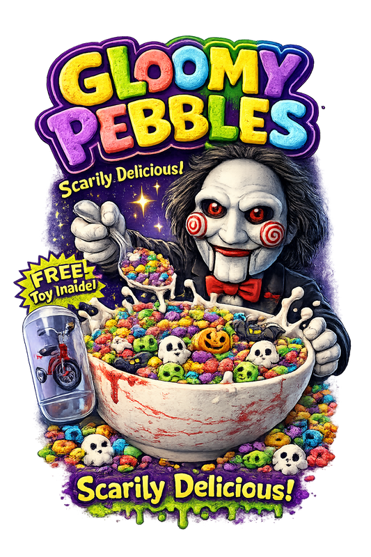 T-Shirt - Gloomy Pebbles - Cereal Killers (version 2)