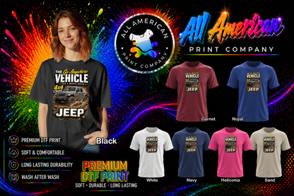 T-Shirt - Jeep - Go Anywhere