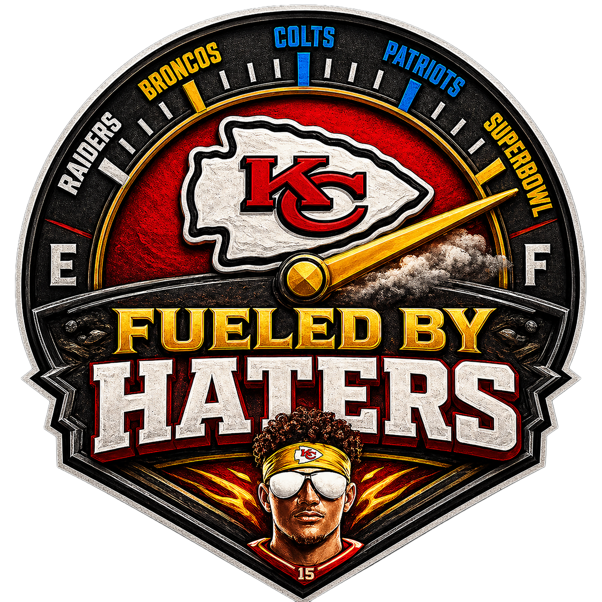 T-Shirt - NFL - Chiefs Haters