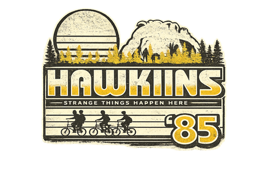 T-Shirt - Stranger Things - Hawkins '85