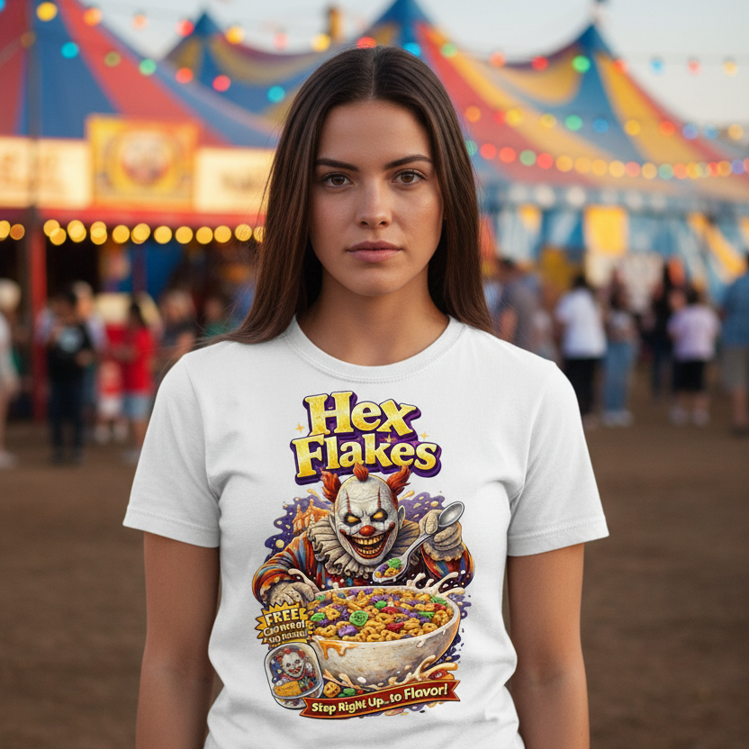 T-Shirt - Hex Flakes - Cereal Killers