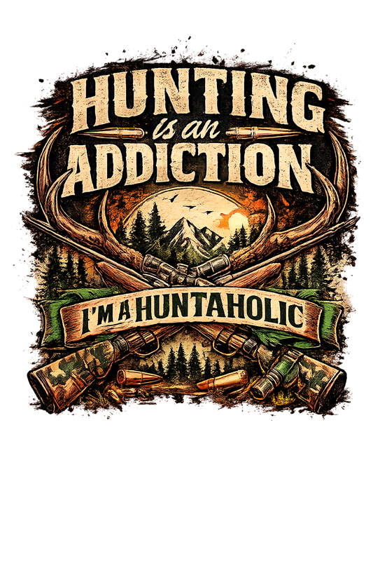 T-Shirt - Hunting - Addiction (v2)