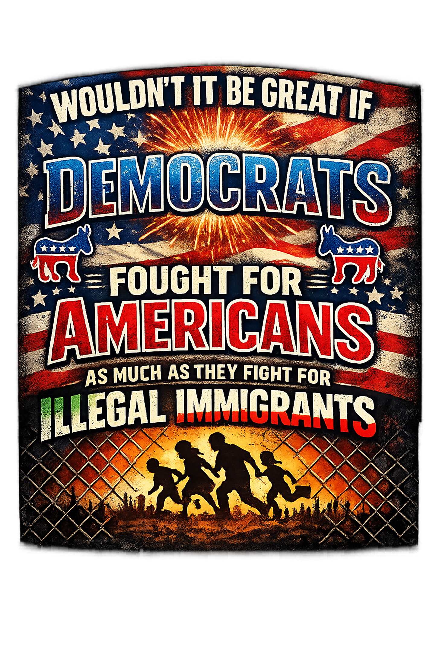 T-Shirt - Illegal Immigrants
