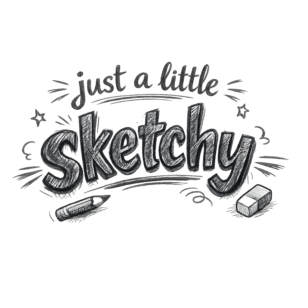 T-Shirt - Little Sketchy