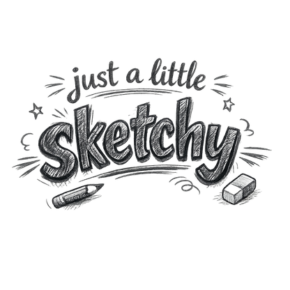 T-Shirt - Little Sketchy