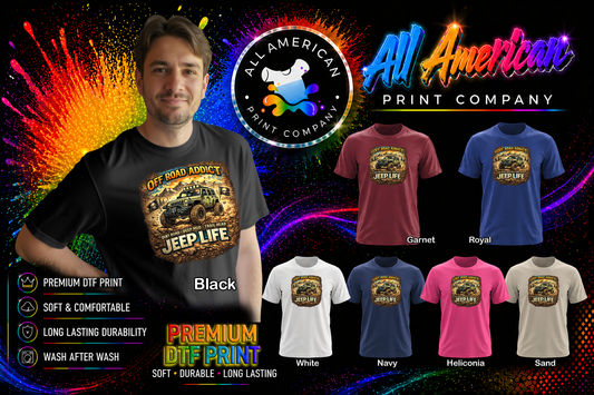 T-Shirt - Jeep - Off Road Addict