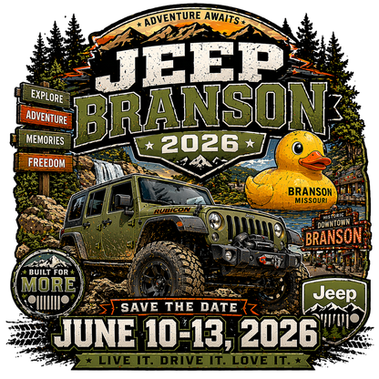 T-Shirt - Jeep Branson 2026 (Version 2)
