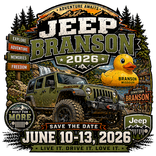 T-Shirt - Jeep Branson 2026 (Version 2)