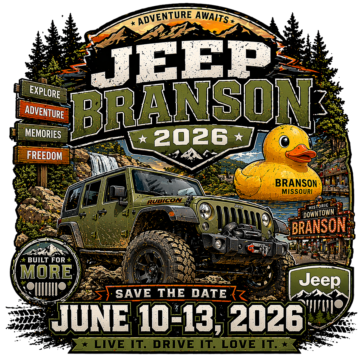 T-Shirt - Jeep Branson - Version 3