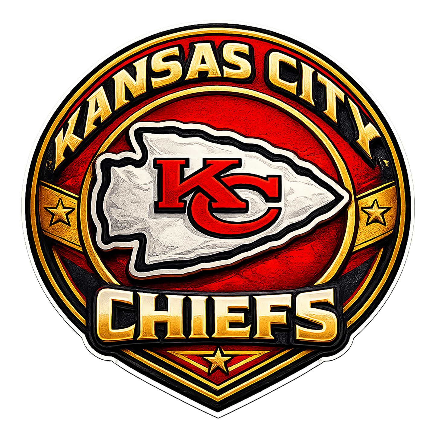 T-Shirt - NFL - Chiefs Logo