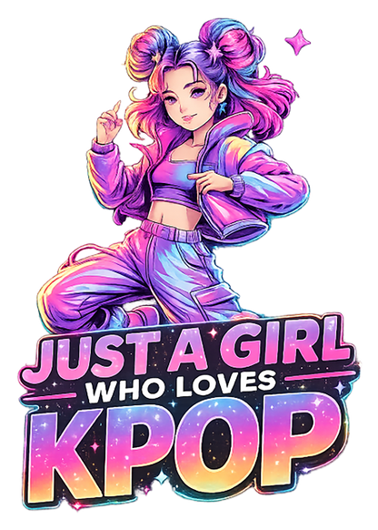 T-Shirt - Just A Girl Who Loves K-Pop