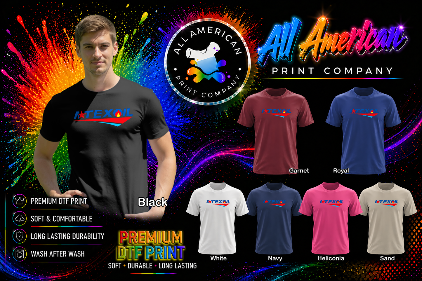 T-Shirt - Landman - M'Tex Oil