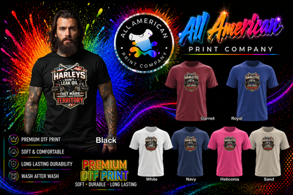 T-Shirt - Motorcycle - Leak Oil