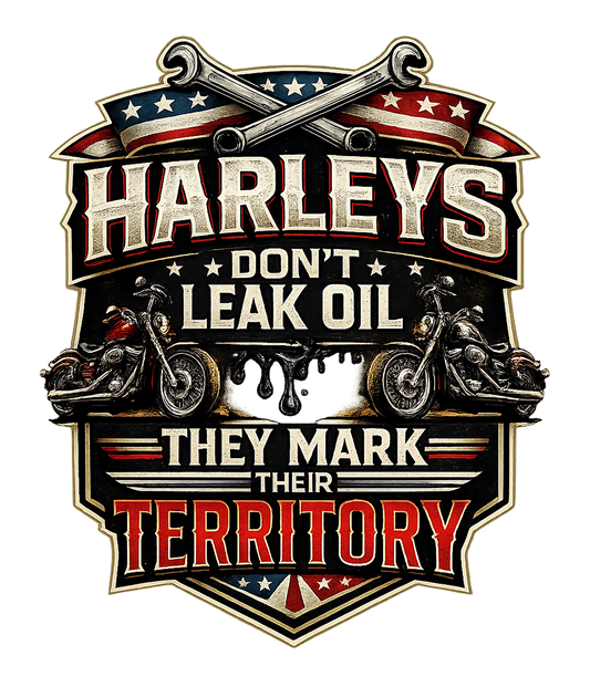 T-Shirt - Motorcycle - Leak Oil
