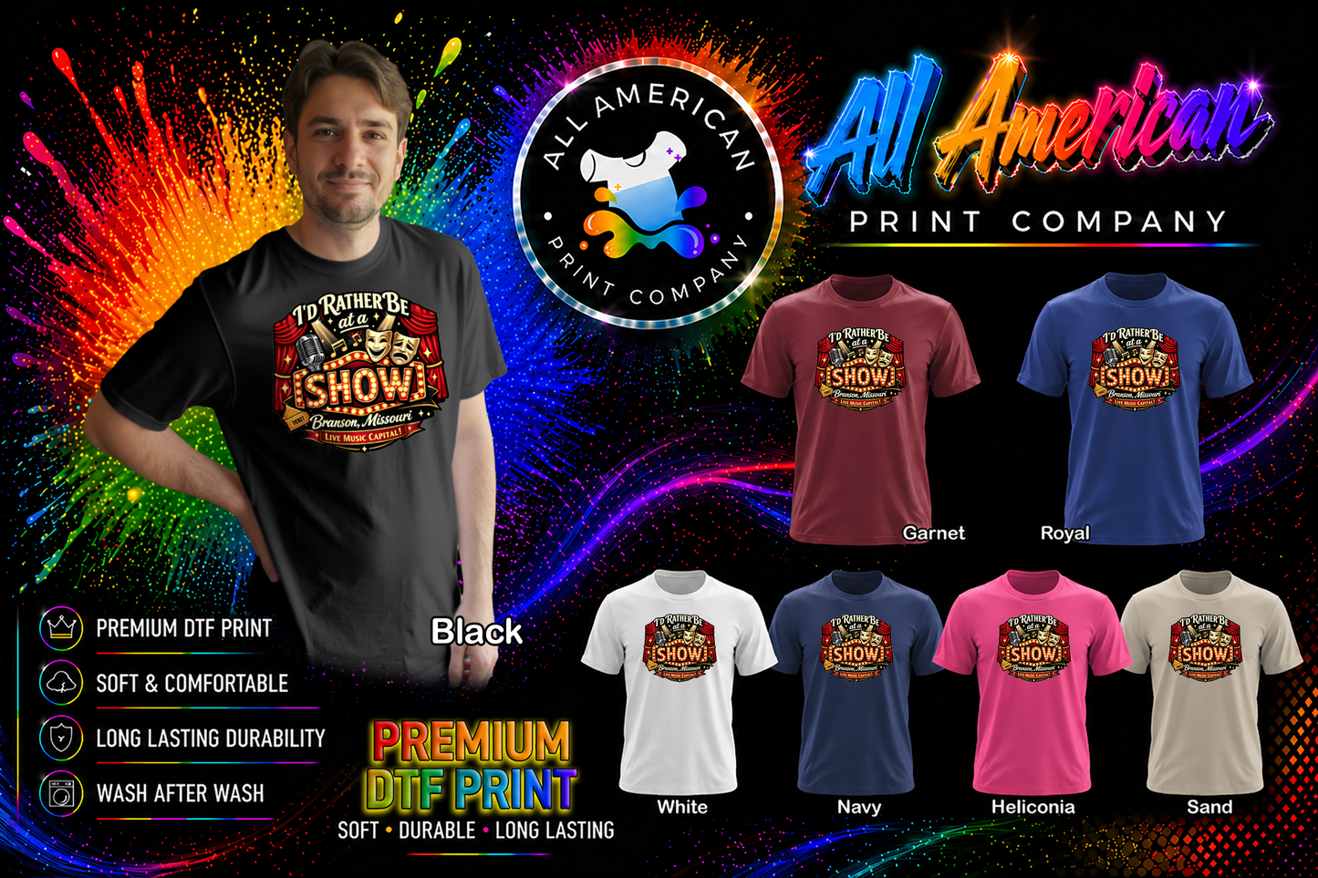 T-Shirt - Branson MO - Live Shows