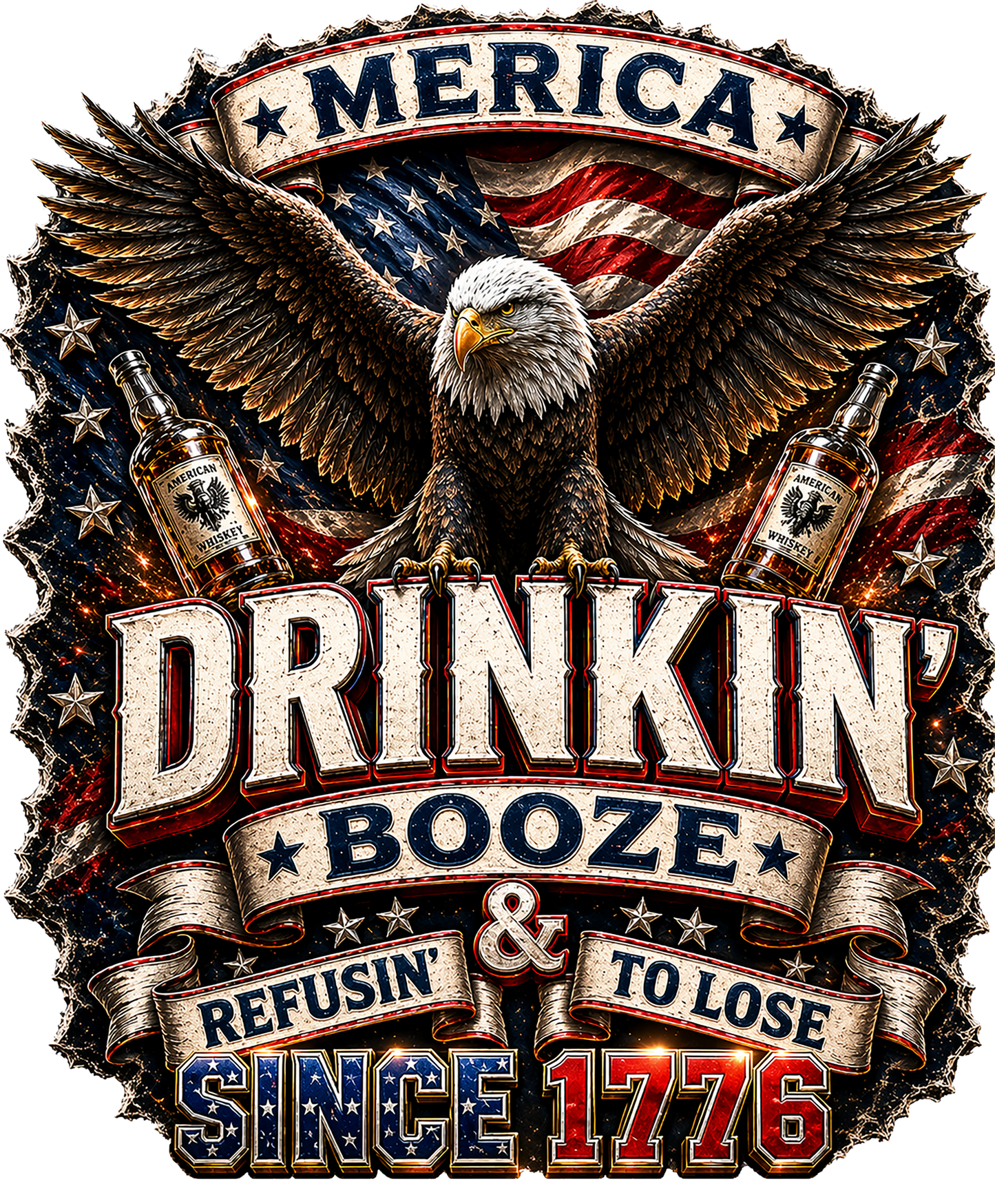 T-Shirt - Drinkin' Booze