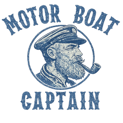 T-Shirt - Fishing - Motor Boat Captain