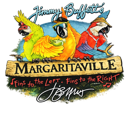 T-Shirt - Jimmy Buffet - Left and Right