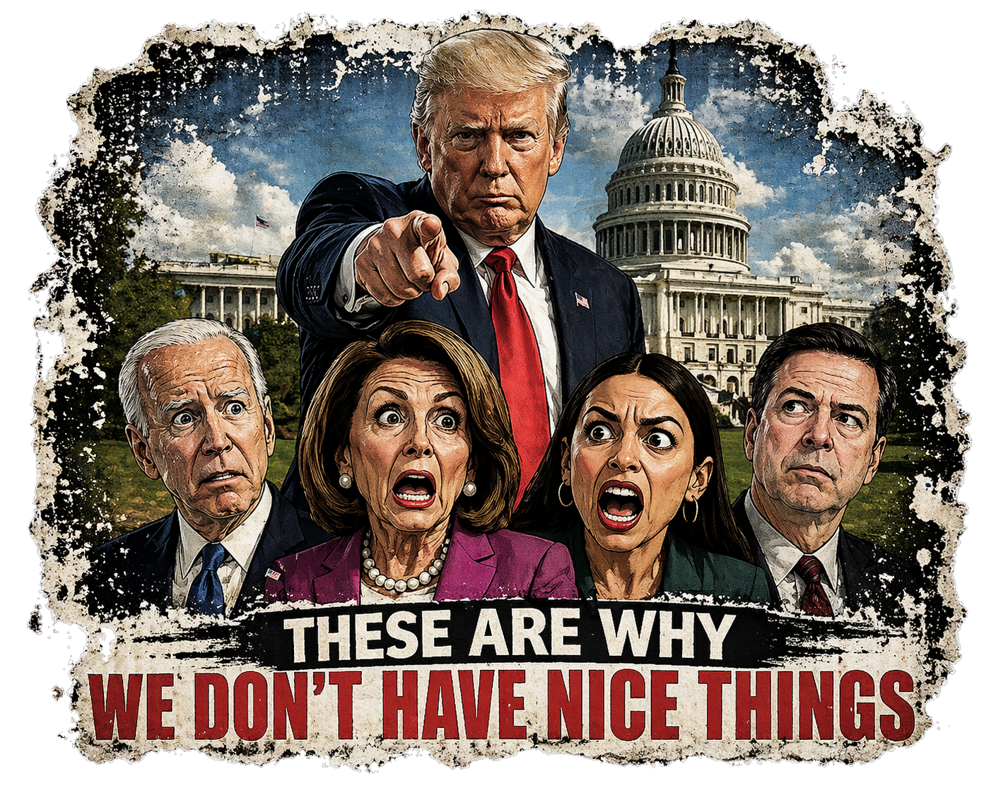 T-Shirt - Trump - Don't Have Nice Things